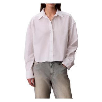 Calvin Klein Donna, Camicette, Bianco, S, new