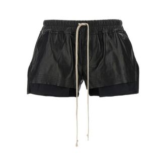Rick Owens Short Shorts, female, Black, Size: XS Boxer Shorts for Men