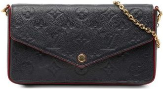 Louis Vuitton Pre-owned Cross Body Bags, female, Blue, Size: ONE SIZE Pre-owned Cross Body Bag