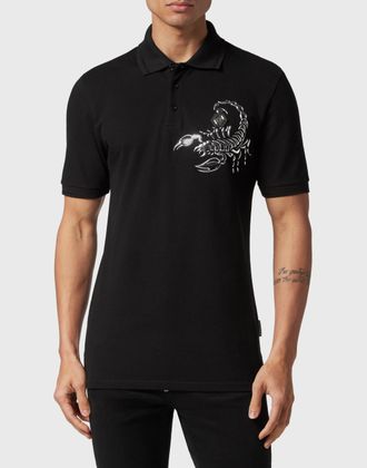 Philipp Plein Poloshirt Scorpion