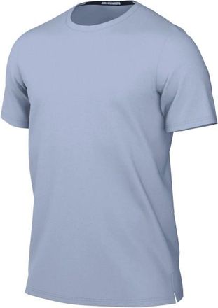 Nike Miler Dri-FIT UV Run Division S/S Funktionsshirt für Herren | grau/lila