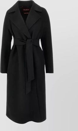 Max Mara mstcles belted coat long sleeves lapels