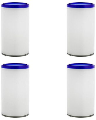 10 Strawberry Street Set Of 4 Leon Mexican Glassware Hiballs