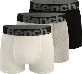 Bench Heren Conan Boxershorts (Set van 3) (Zwart/Grijs/Wit)