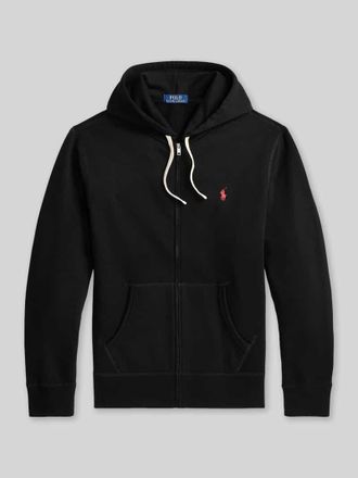 Polo Ralph Lauren Regular Fit Sweatjacke aus Baumwoll-Mix in Black, Gr&ouml;&szlig;e XXL