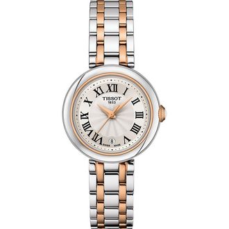 Tissot Bellissima Round Bracelet Watch, 26mm in White at Nordstrom