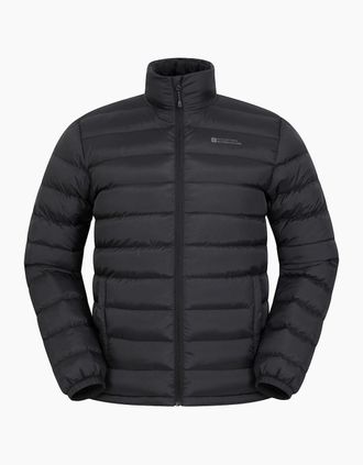 Mountain Warehouse Mens Mountain Warehouse Mens Vista Padded Jacket - Black - Size: 46/Regular