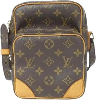 Louis Vuitton Pre-owned Cross Body Bags, female, Brown, Size: ONE SIZE Pre-owned Amazone Shoulder Bag