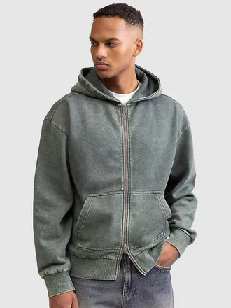 Redefined Rebel RRScott Sweat Oversized Fit Sweatjacke gr&uuml;n