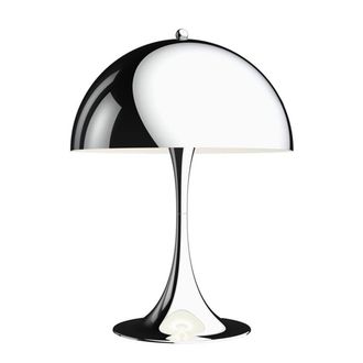 Louis Poulsen Panthella Tischleuchte 320, Chrom