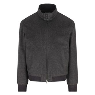 Ermenegildo Zegna Outerwears Nero-Uomo