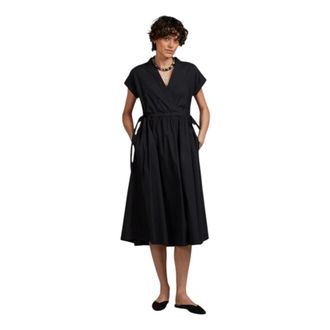 Stenstr&ouml;ms Wrap Dresses, female, Black, Size: S Lana Dress