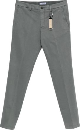 Manuel Ritz pleated skinny trousers - Grey