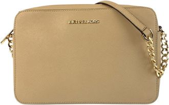 Michael Kors Jet Set Leather Crossbody Bag