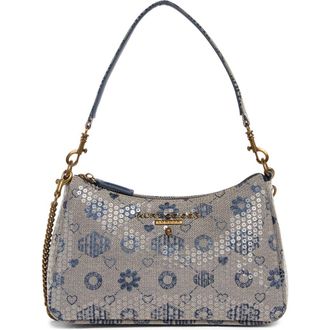 Kurt Geiger Highgate Shoulder Bag in Open Blue at Nordstrom Rack