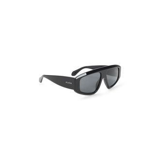 Alaia Vierkante Acetaat Zonnebril - unisex - Accessoires - Zwart - Maat: 57 MM