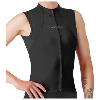 Castelli Sole Sleeveless Jersey Velo Singlet f&uuml;r Damen | schwarz