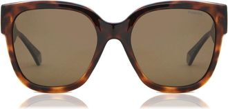 Polaroid PLD 6167/S 086/SP Womens Sunglasses Tortoiseshell Size 55
