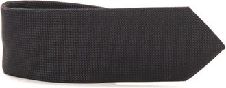 Paoloni Cravatta in seta Nero Paoloni Uomo