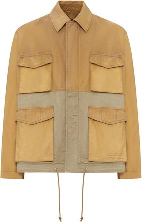 Golden Goose COLOR BLOCK COTTON UTILITY JACKET - Golden Goose Deluxe Brand - Man