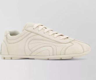 Prada nappa leather low-top sneakers