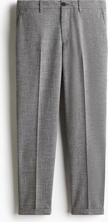 H&M Elegante Hose in Regular Fit - Schwarz