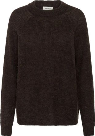 Soaked In Luxury SLTuesday Maglione Girocollo LS - - Knitwear - Donna - Marrone - 2XL