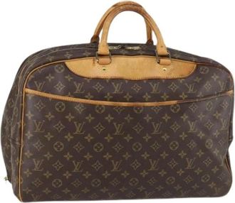 Louis Vuitton Pre-owned Weekend Bags, female, Brown, Size: ONE SIZE Pre-owned Canvas Weekend Bag