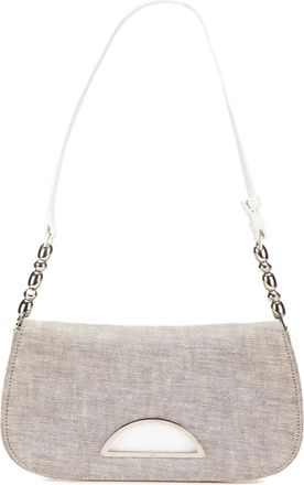 Dior Borsa a spalla Malice Flap in denim 2000 - Grigio