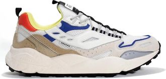 RUN OF Sneaker Player M - Heren - Sneakers - Veelkleurig - 42 EU - Leer - Schoenen