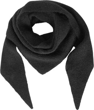 Moss Copenhagen Hope Scarf - Dames - Accessoires - Zwart - Maat: ONE Size Wol