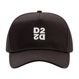 Dsquared2 Baseball Cap - Heren - Petten - Zwart - ONE Size - Accessoires