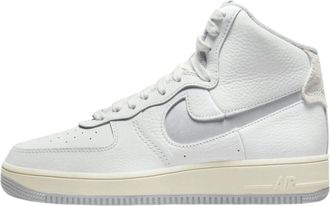 Nike Womens Nike Air Force 1 Sculpt Sneaker, Summit White Silver Coconut Milk, 7.5 UK