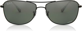 Ray-Ban RB3543 Chromance Polarized 002/5L Mens Sunglasses Black Size 59