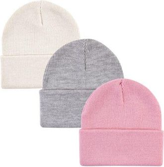 Hudson Baby Knitted Winter Beanies & Toques in Orchid Pink at Nordstrom