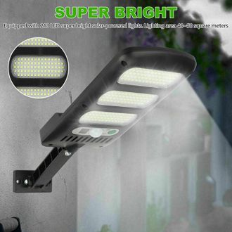 OEM Lampara Solar Exterior - Detector De Movimiento 180&deg; - Grado De Protecci&oacute;n Ip65 - 213 Led - Para Muro Jard&iacute;n Porche Camino - 2 Unidades