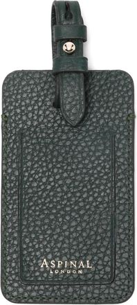 Aspinal of London Targhetta bagaglio - Verde