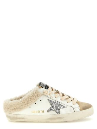 Golden Goose White Super-Star Sneakers