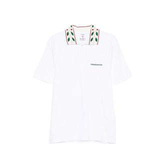 Casablanca Logo-embroidered Polo Shirt