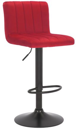 Clp Clp - Sgabello Da Bar Jamie Velvet Rosso