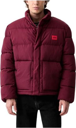 HUGO BOSS Hombre, Chaquetas, Rojo, Talla: L