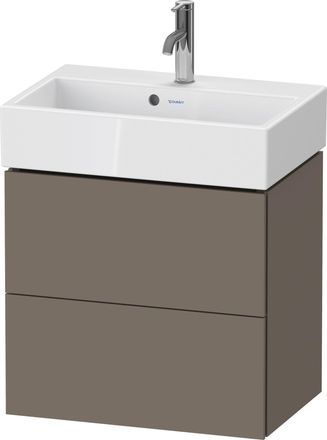 Duravit L-cube Mueble De Ba&ntilde;o De Pared Compact, 2 Cajones, Ancho: - Duravit