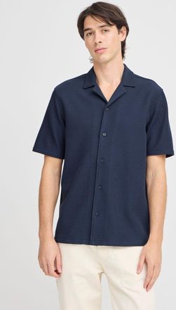Perform Collection Gebreid overhemd - Marine