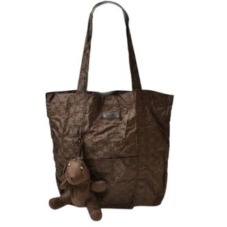 Gucci Pre-owned Tote Bags, female, Brown, Size: ONE SIZE Pre-owned Vintage Tote Bag