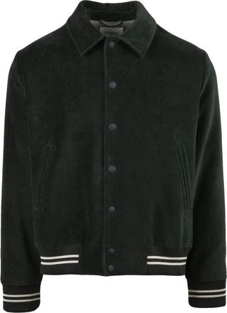 Circolo 1901 Jassen, Heren, Groen, XL, Katoen, Varsity Corduroy Bomberjack