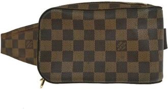 Louis Vuitton Pre-owned Belt Bags, unisex, Brown, Size: ONE SIZE Pre-owned Canvas Belt Bag