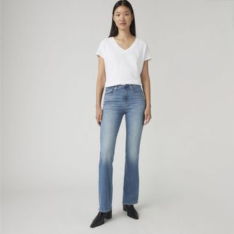 Levi's 725 High Rise Bootcut Jeans - Womens - 24X28 - Blue
