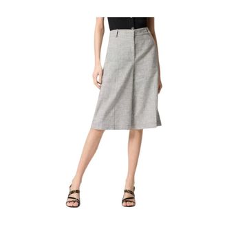 Pinko Angera Bermuda - female - PINKO - Bermudas - Gray - L - Shorts