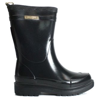 Ilse Jacobsen Rub300 Rubber Womens Mid Calf Boots - Black - Size:UK 4.5