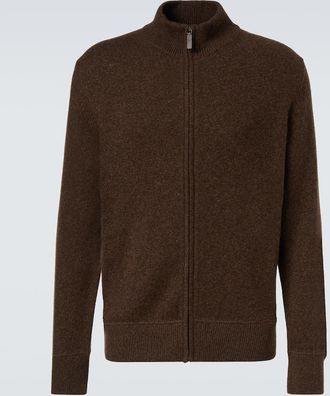 Tod's Cardigan in lana e cashmere con zip